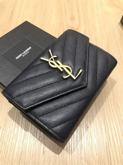 ysl wallets on sale|YSL wallet used.